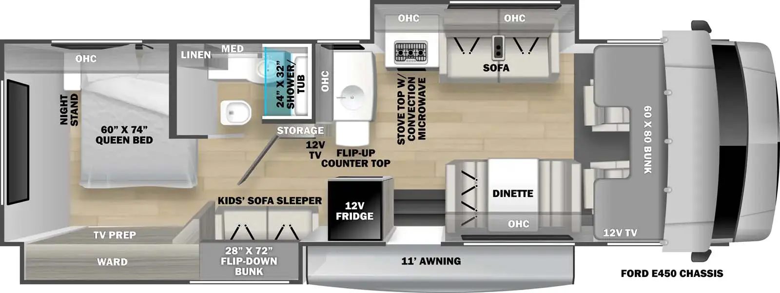 3251DSLE Floorplan Image